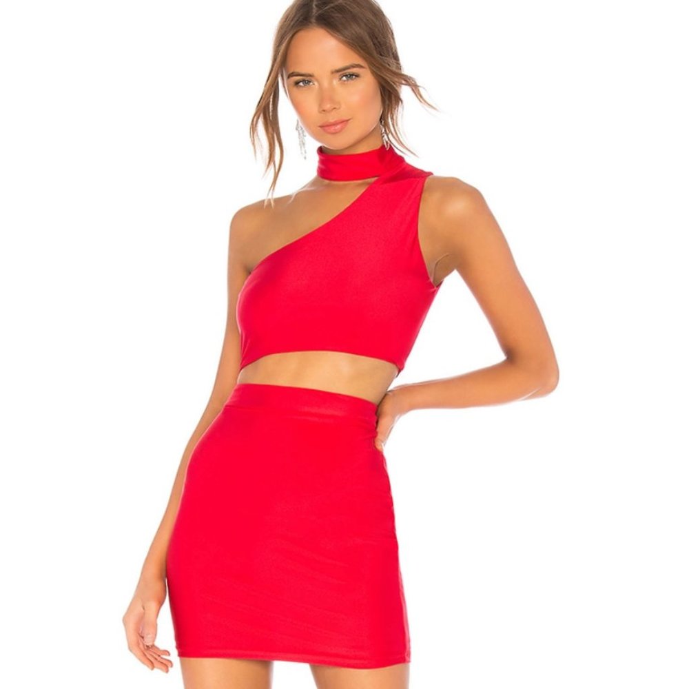REVOLVE Superdown Red Set